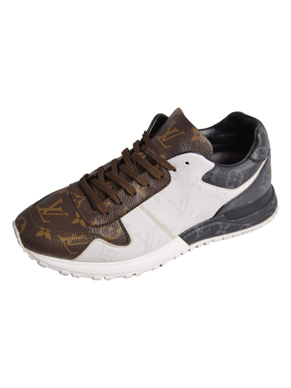 Louis Vuitton Sneakers Run Away Line Monogram Shoes Canvas Multicolor 6